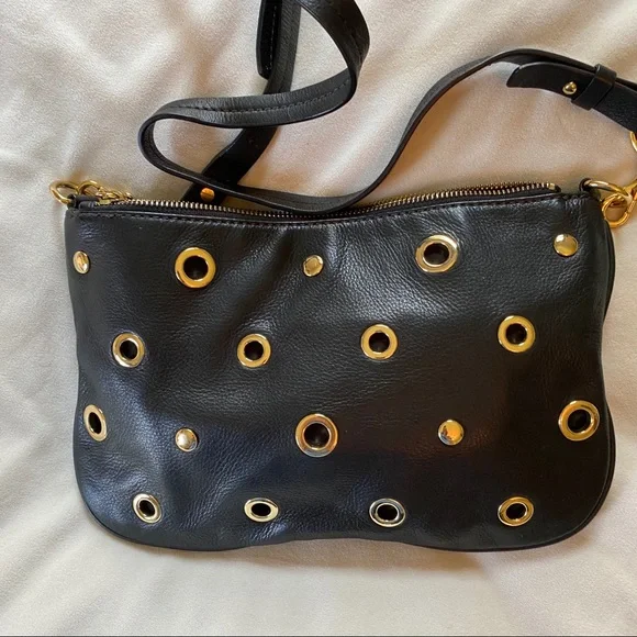 J Crew grommet crossbody bag EUC - Picture 2 of 5